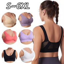 Load image into Gallery viewer, Yoga bra crop top fitness gym running sportswear women's underwear