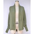 Load image into Gallery viewer, Fitshinling Oversized Sweater Cardigan Female Clothes Patchwork Batwing Sleeve Long Outerwear Women Winter Big Size Jacket Coat