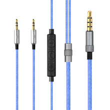 Load image into Gallery viewer, Flexural Replacement 1.2m Audio Cable With Mic For Sol Republic Master Tracks HD V8 V10 V12 X3 Headphone Audio Cable