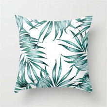 Load image into Gallery viewer, Floral Tropical plant leaves pillowcase cushion cover home decor rainforest green leaves plants throw sofa car cushion cover