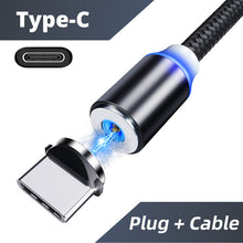 Load image into Gallery viewer, Fonken Magnetic Charging Cable Type C Magnetic Cable For Samsung Xiaomi Mobile Phone Charger Micro USB Magnet Cable For Iphone