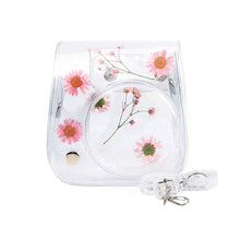 Load image into Gallery viewer, For Fujifilm Instax Mini 11 9 8 Transparent Camera Case Protective Carry Bag Cover with Shoulder Strap