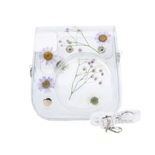 Load image into Gallery viewer, For Fujifilm Instax Mini 11 9 8 Transparent Camera Case Protective Carry Bag Cover with Shoulder Strap