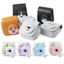 Load image into Gallery viewer, For Fujifilm Instax Mini 11 9 8 Transparent Camera Case Protective Carry Bag Cover with Shoulder Strap