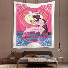 Load image into Gallery viewer, Fresh Comic Cartoon Tapestry Girl Kawaii Room Decora Romantic Tapestry Wall Hanging Tapestry