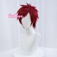 Load image into Gallery viewer, Gaara Cosplay Men Short Red Wig Cosplay Anime Cosplay Wig Heat Resistant Synthetic Wigs