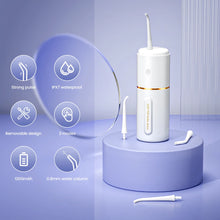 Load image into Gallery viewer, Portable Oral Cleaner Irrigator For Teeth Teeth Whitener Dental Water Jet Dental Cleaning Teeth USB Rechargeable 3 Modes