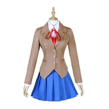 Load image into Gallery viewer, Game Doki Doki Literature Club Monika Cosplay Sayori Yuri Natsuki Cosplay Costume School Uniform Girl Women Costumes