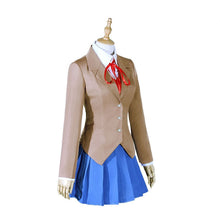 Load image into Gallery viewer, Game Doki Doki Literature Club Monika Cosplay Sayori Yuri Natsuki Cosplay Costume School Uniform Girl Women Costumes