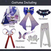 Load image into Gallery viewer, Game Genshin Impact Kokomi Cosplay Costume Sangonomiya Kokomi Wig Shoes Sexy Women Halloween Party Fancy Dress Outfit Full Set