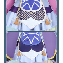 Load image into Gallery viewer, Game Genshin Impact Project Qiqi Cosplay Costume Zombie Girl Dress Wig Shoes Hat Accessories Halloween Christmas Costume