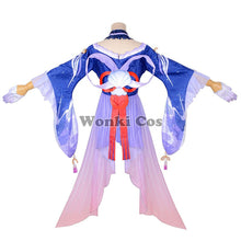 Load image into Gallery viewer, Game Genshin Impact Sangonomiya Kokomi Cosplay Costume Wig Hair Halloween Party Costumes Genshin Cosplay Wig