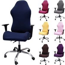 Load image into Gallery viewer, Gaming Chair Covers Computer Desk Chair Slipcover Office Game Reclining Racing Stretch High Back Gamer Swivel Chairs Protector (Only chair cover)