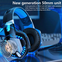Load image into Gallery viewer, Gaming Headset Stereo Gamer Headphones with microphone Earphone +Gaming Mouse 4000 DPI Adjustable Gamer Mice Wired USB for PC