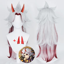 Load image into Gallery viewer, Genshin Impact Arataki Itto Cosplay Wig Prop Accessories Heat Resistant Hair Pre Styled Anime Wig Arataki itto Horn