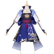 Load image into Gallery viewer, Genshin Impact Ayaka Kamisato Cosplay Anime Game Costume Women Party Halloween Costumes Wig Fan Dress Outfit Ayaka Kamisato XXL