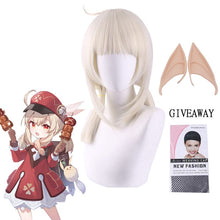 Load image into Gallery viewer, Genshin Impact Cosplay Klee Cosplay Costume Maid Outfit Wig Backpack Loli Kawaii Maid Dress Girl Women Halloween Birthday Dress