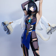 Load image into Gallery viewer, Genshin Impact Cosplay Yelan Water Royal Sister Jumpsuit Games Anime Costumes Halloween Cosplay New Character Roleplaying 2023