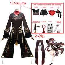 Load image into Gallery viewer, Genshin Impact Hu Tao Cosplay Costume Chinese Ancient Costume Halloween Carnival Hutao Clothes For Girls