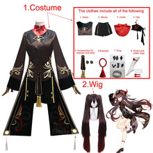 Load image into Gallery viewer, Genshin Impact Hu Tao Cosplay Costume Chinese Ancient Costume Halloween Carnival Hutao Clothes For Girls