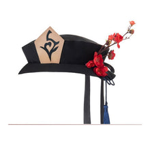 Load image into Gallery viewer, Genshin Impact Hutao Cosplay Wig Anime Game Hu Tao Chinese Style Costume Props Halloween Hat Accessories Mascot Christmas Gift