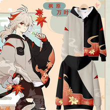 Load image into Gallery viewer, Genshin Impact Kaedehara Kazuha Cosplay Hoodie Women Men Harajuku Sweatshirt Streetwear Hip Hop Pullover Hooded Jacket Outerwear