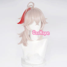 Load image into Gallery viewer, Genshin Impact Kazuha Cosplay Wig 46cm Pink Mixed Red Wig Cosplay Anime Cosplay Wigs Heat Resistant Synthetic Wigs Halloween