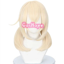 Load image into Gallery viewer, Genshin Impact Klee Cosplay Wig 45cm Golden Wig Cosplay Anime Cosplay Wigs Heat Resistant Synthetic Wigs Halloween for Girls