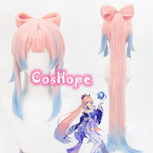 Load image into Gallery viewer, Halloween Genshin Impact Kokomi Cosplay Wig 120cm Pink Mixed Blue Wig Cosplay Anime Cosplay Wigs Heat Resistant Synthetic Wigs