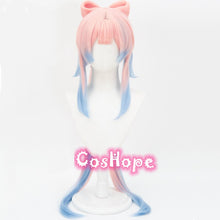 Load image into Gallery viewer, Halloween Genshin Impact Kokomi Cosplay Wig 120cm Pink Mixed Blue Wig Cosplay Anime Cosplay Wigs Heat Resistant Synthetic Wigs