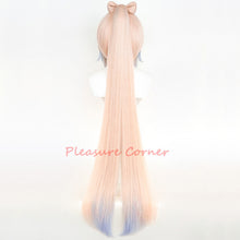 Load image into Gallery viewer, Genshin Impact Kokomi Cosplay Wig Gradient Mixed Color Heat Resistant Wig Cosplay Carnival Costume Cosplay Props