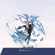 Load image into Gallery viewer, Genshin Impact Shenhe Cosplay Wig Pre Braided Wig 80cm Gray Gradient Wig Cosplay Cosplay Wig Heat Resistant Synthetic Wigs