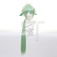 Load image into Gallery viewer, Genshin Impact Sucrose Cosplay 85cm Long Wig Green Apple Wig Cosplay Anime Cosplay Wigs Heat Resistant Synthetic Wigs Halloween