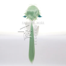 Load image into Gallery viewer, Genshin Impact Sucrose Cosplay 85cm Long Wig Green Apple Wig Cosplay Anime Cosplay Wigs Heat Resistant Synthetic Wigs Halloween