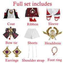 Load image into Gallery viewer, Women's Genshin Impact Yae Miko Guuji Yae Cosplay Costume Deguisement Wig Dress Party Outfit Halloween Costumes