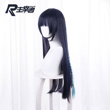Load image into Gallery viewer, Genshin Impact Yun Jin cosplay wig Long Wig With Braids COS Heat Resistant Synthetic Hair Yunjin COS Cap Head Accessory