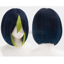 Load image into Gallery viewer, Genshin Tighnari Cosplay Costume Wig Heat Resistant Synthetic Hair Genshin Impact Cosplay Tighnari Costumes with Ears