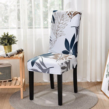 Load image into Gallery viewer, Geometric Dining Chair Cover Spandex Elastic Chair Slipcover Case Stretch Chair Covers for Wedding Hotel Banquet Dining Room