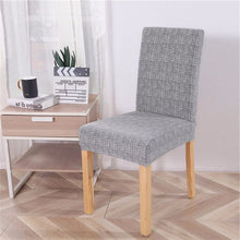 Load image into Gallery viewer, Geometric Dining Chair Cover Spandex Elastic Chair Slipcover Case Stretch Chair Covers for Wedding Hotel Banquet Dining Room