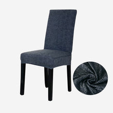 Load image into Gallery viewer, 2pcs Geometry Chair Cover Dining Elastic Chair Covers Spandex Stretch Elastic Office Chair Case Anti-dirty Removable