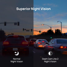 Load image into Gallery viewer, Global Version 70mai Dash Cam Lite2 HD1080P Car DVR External GPS Built-in Wifi 24 Hours Parking Monitoring Multi-language