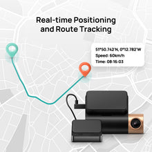 Load image into Gallery viewer, Global Version 70mai Dash Cam Lite2 HD1080P Car DVR External GPS Built-in Wifi 24 Hours Parking Monitoring Multi-language
