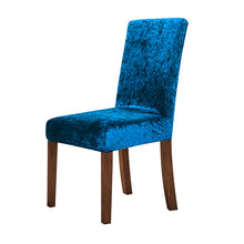 Load image into Gallery viewer, Cheap Velvet Dining Chair Cover Elastic Stretch Chair Slipcover