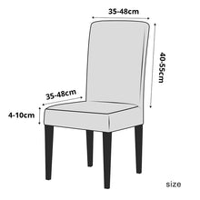 Load image into Gallery viewer, Cheap Velvet Dining Chair Cover Elastic Stretch Chair Slipcover