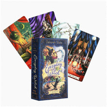 Load image into Gallery viewer, Golden Art Nouveau Tarot Board Game Toys Oracle Divination Prophet Prophecy Card Poker Gift Prediction Oracle