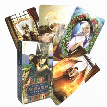 Load image into Gallery viewer, Golden Art Nouveau Tarot Board Game Toys Oracle Divination Prophet Prophecy Card Poker Gift Prediction Oracle
