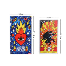 Load image into Gallery viewer, Golden Art Nouveau Tarot Board Game Toys Oracle Divination Prophet Prophecy Card Poker Gift Prediction Oracle