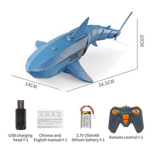 Load image into Gallery viewer, Funny RC Shark Toy Remote Control Animals Robots Bath Tub Pool Electric Toys for Kids Boys Children Cool Stuff Sharks Submarine