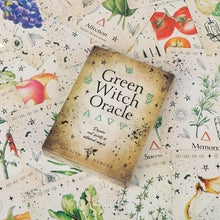 Load image into Gallery viewer, Green Witch Oracle Cards Tarot Prophecy Divination Deck Family Party Board Game Beginners Cards