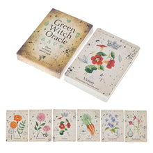 Load image into Gallery viewer, Green Witch Oracle Cards Tarot Prophecy Divination Deck Family Party Board Game Beginners Cards